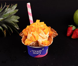 Alphonso Mango Ice Cream