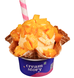 Alphonso Mango Ice Cream